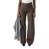 Jeans Donna Levi's - Ribcage Wide Leg - Marrone