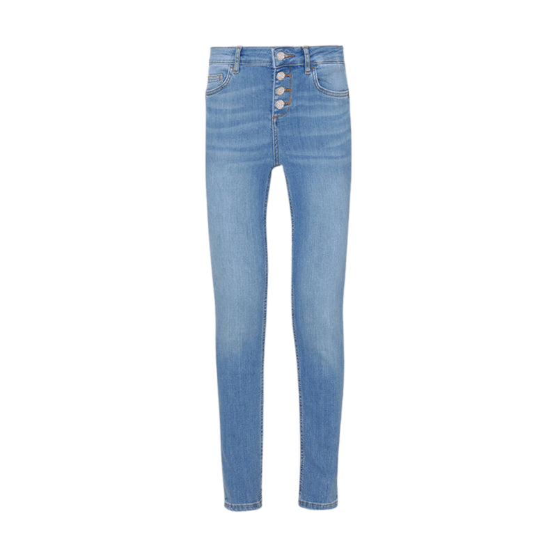 Jeans Donna Liu Jo - B.up Monroe H.w. - Celeste