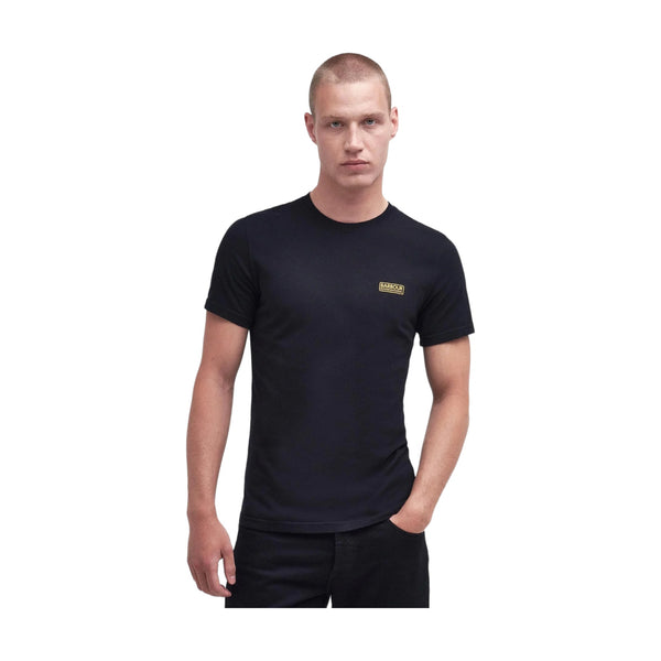 T-shirt Uomo Barbour International - Barbour International Small Logo Tee - Nero