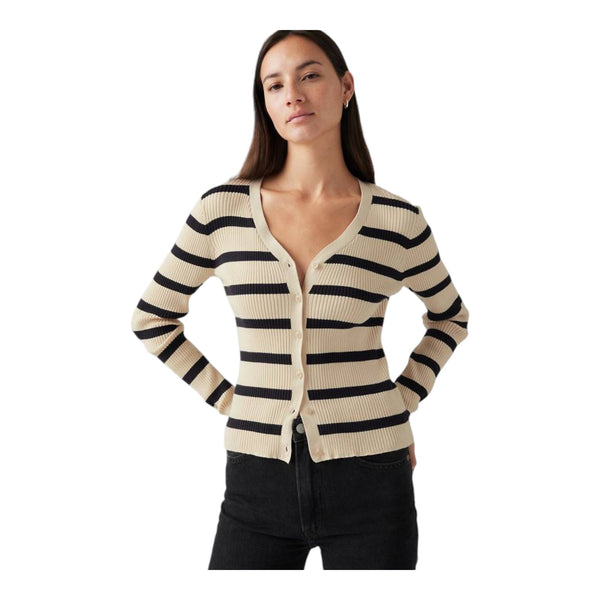 Cardigan Donna Levi's - Tulip Cardigan Redwood Stripe - Multicolore