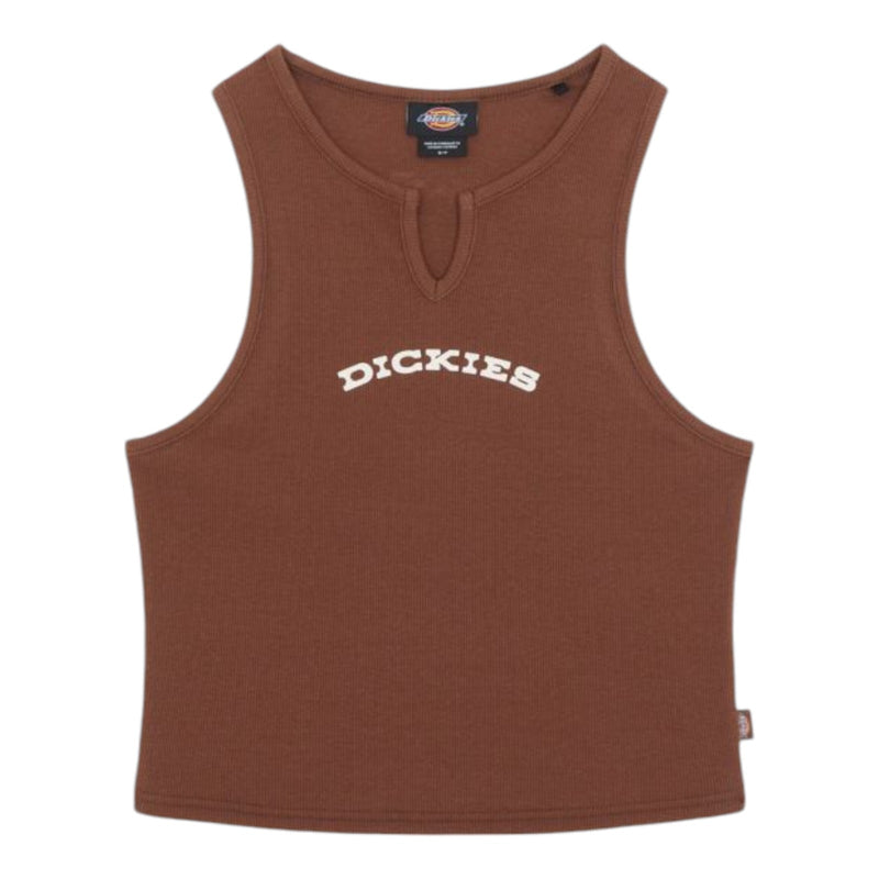 Canotte e top Donna Dickies - V Neck Top W - Marrone