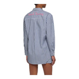 Camicie Donna Mc2 Saint Barth - Brigitte Shirt - Blu