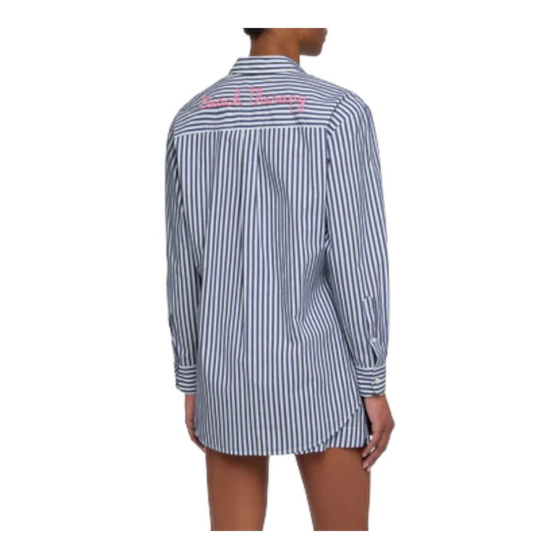Camicie Donna Mc2 Saint Barth - Brigitte Shirt - Blu