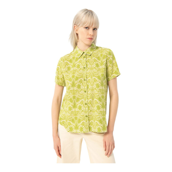 Camicie Donna Surkana - Camicia A Maniche Corte - Verde