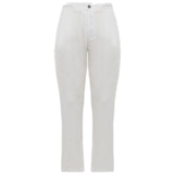 Pantaloni Uomo Alpha Studio - Panta Lungo Lino Navetta - Bianco