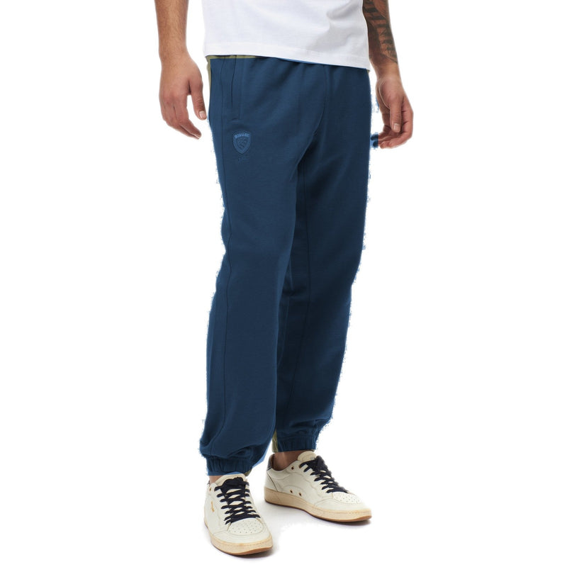 Pantaloni sportivi Uomo Blauer - Felpa Pantalone - Blu