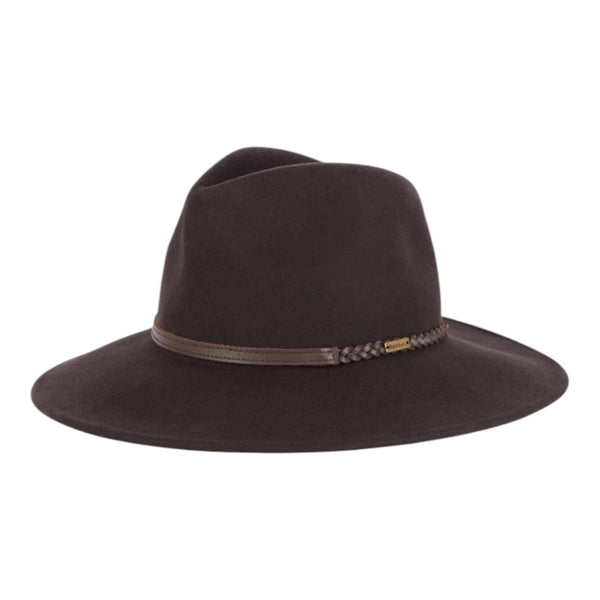 Cappelli Panama Donna Barbour - Tack Fedora - Marrone