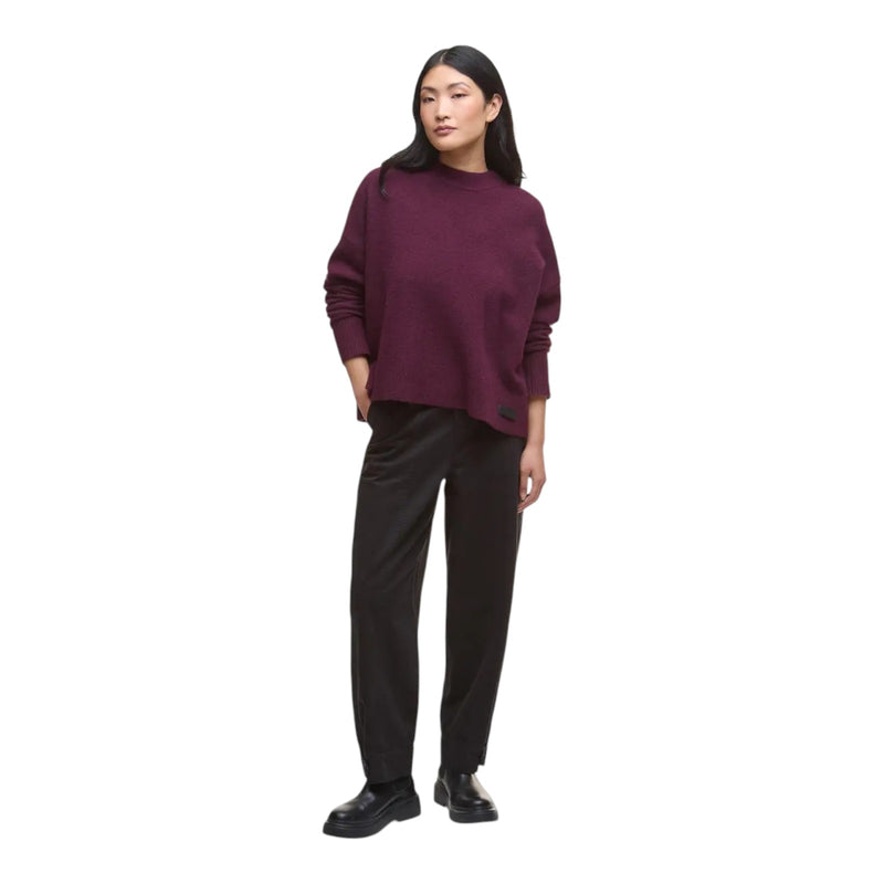 Maglioni Donna Barbour - Leonie Knitted Jumper - Bordeaux