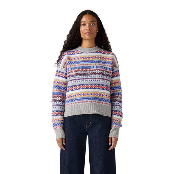 Maglie Donna Levi's - Ines Fairisle Sweater Leandra Fairisle T - Multicolore