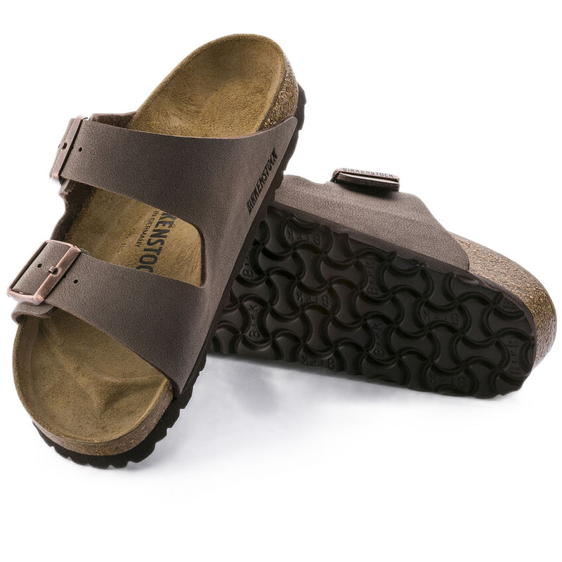 Sandali Unisex Birkenstock - Arizona mocca, Birkibuc Calz.S - Marrone