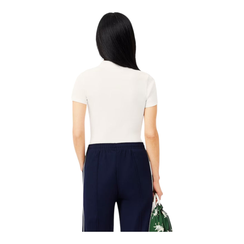Polo Donna Lacoste - Maglietta M/C - Bianco