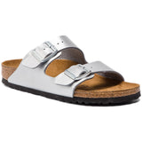 Sandali Donna Birkenstock - Arizona silver, Birko Flor Calz.S - Argento