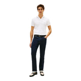 Polo Uomo Tommy Hilfiger - Liquid Cotton Tipped Slim Polo - Bianco