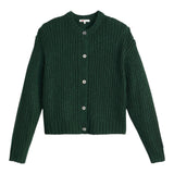 Cardigan Donna Levi's - Luna Shell Button Cardi Mountain View - Verde