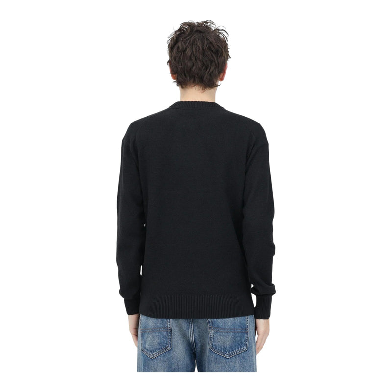 Maglioni Uomo Calvin Klein - Casual Texture Sweater - Nero