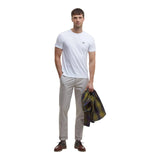 T-shirt Uomo Barbour International - Essential Sports Tee - Bianco