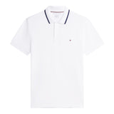 Polo Uomo Tommy Hilfiger - Performance Tipped Reg Polo - Bianco