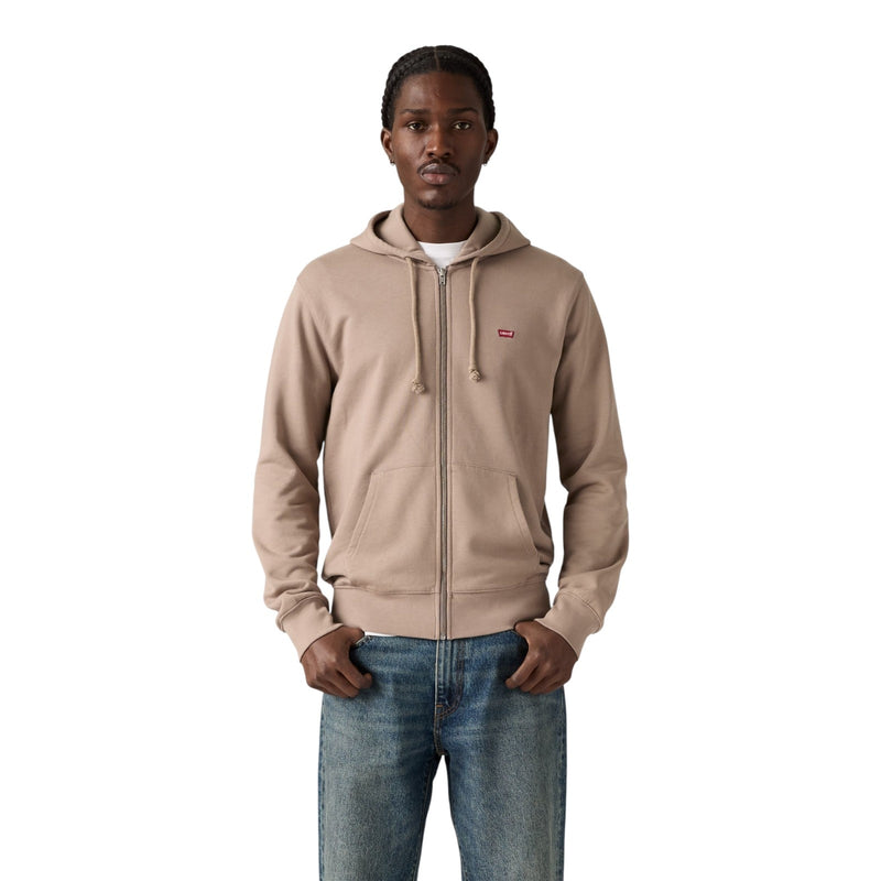 Felpe con cappuccio Uomo Levi's - The Original Hm Zip-Up Hoodie - Beige