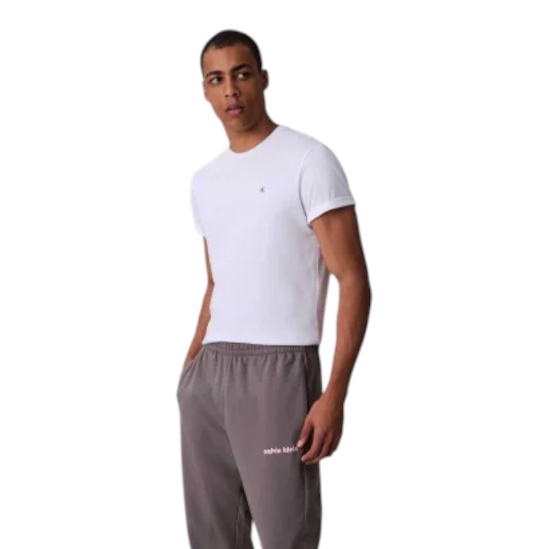 Pantaloni Uomo Calvin Klein - Eu 350Terry Bauhaus Emb Jogger - Grigio