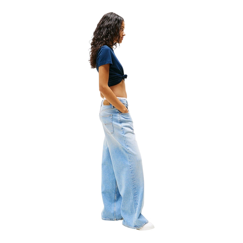 Jeans Donna Tommy Hilfiger - Charlie Mr Loose Wd Bi0112 - Azzurro