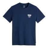 T-shirt Uomo Levi's - Graphic Crewneck Tee - Blu