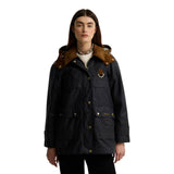 Giubbini Donna Barbour - Wrenwood Wax Jacket - Blu