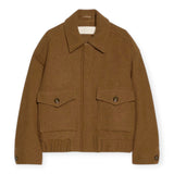 Cappotti Donna iBlues - Cappotto-giacco.jers.	IBLPIROGHE - Cammello