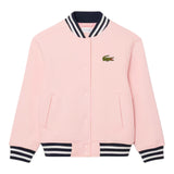 Felpe senza cappuccio Ragazza Lacoste - Lcn Lacoste Retro Tennis Jkt - Rosa