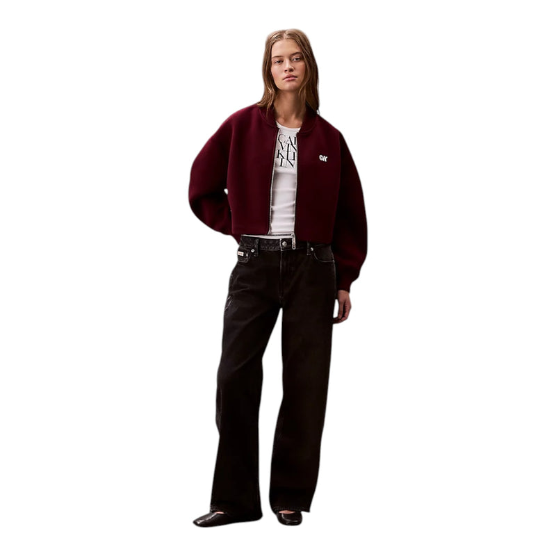 Giubbini Donna Calvin Klein - A- Ovrszd Scb Zp Bmb - Bordeaux
