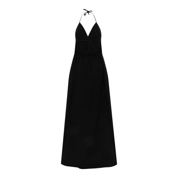 Vestiti casual Donna Alpha Studio - Abito S/M Lungo Popeline Unito - Nero