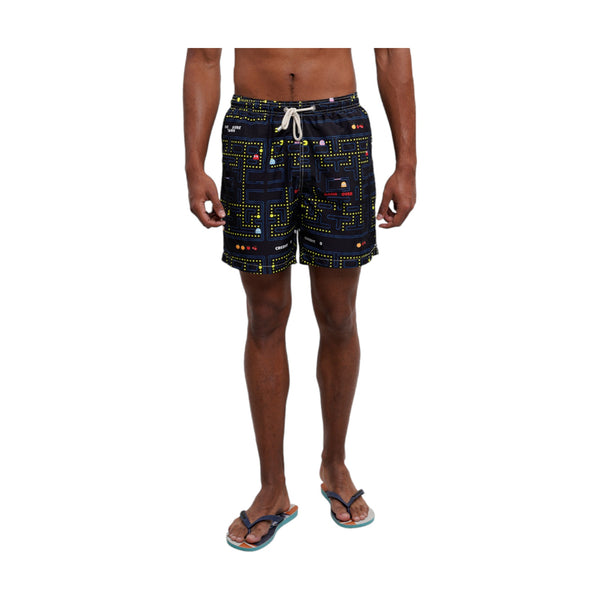 Pantaloncini e calzoncini Uomo Mc2 Saint Barth - Lighting Ultralight Swim Short - Nero