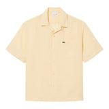 Camicie casual Uomo Lacoste - Camicia M/C - Beige