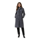 Cappotti Donna Surkana - Cappotto lungo - Grigio