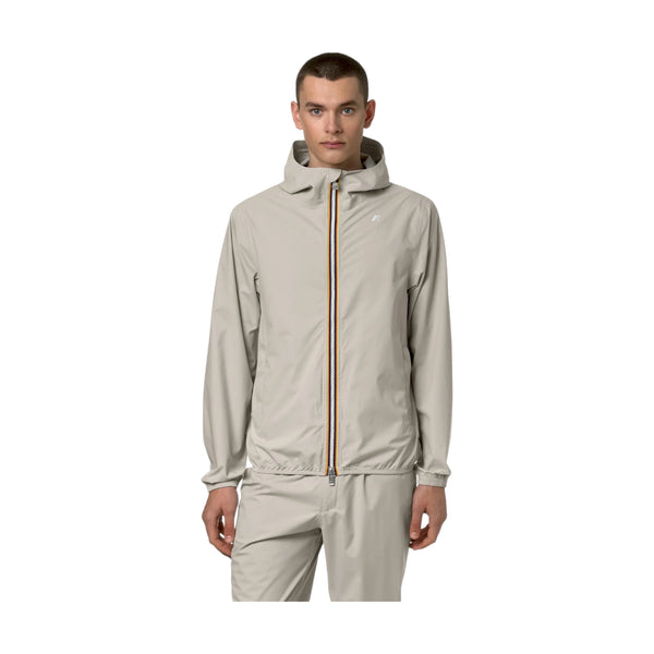 Giubbini Uomo K-Way - Jack Eco Stretch Dot - Grigio