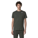 T-shirt Uomo K-Way - Leonide - Verde militare
