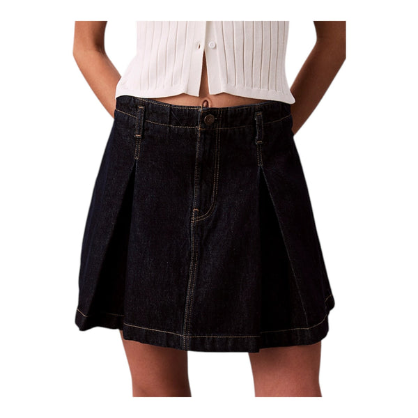 Gonne casual Donna Calvin Klein - Pltd Dnm Skrt Ck Cls - Denim