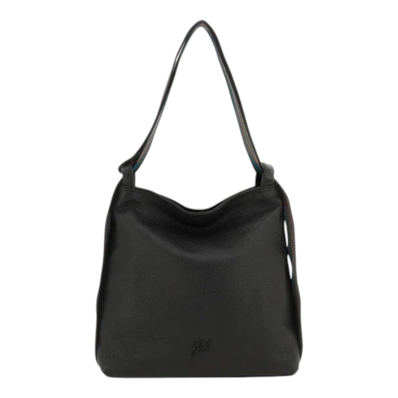 Borse a spalla Donna Gabs - Dorina Tg L - Bull+Nastro Multicolor Black - Nero