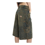 Bermuda Donna Dickies - Carpenter Denim Jort W Whitecap Gray - Beige