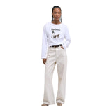 T-shirt Donna Barbour - Woodhouse Ls T-Shirt - Bianco