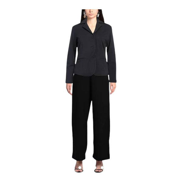 Giacche Donna Alpha Studio - Giacca Revers M/L Felpa - Nero