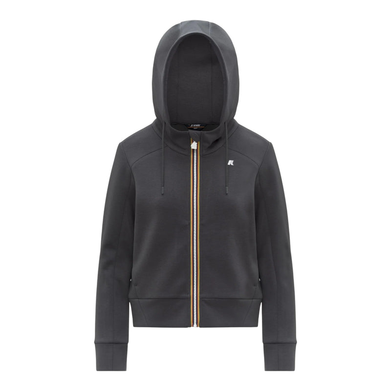 Felpe con cappuccio Donna K-Way - Divine Light Spacer - Grigio