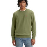 Felpe senza cappuccio Uomo Levi's - The Original Hm Crew - Verde