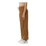 Pantaloni Donna Calvin Klein - Washed Ecovero Nylon Pant - Cammello