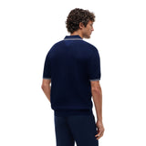 Polo Uomo Tommy Hilfiger - Dc Medium Texture Polo - Blu