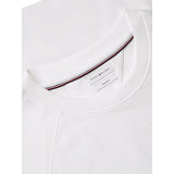 T-shirt Uomo Tommy Hilfiger - Tommy Flag Elevated Tee - Bianco