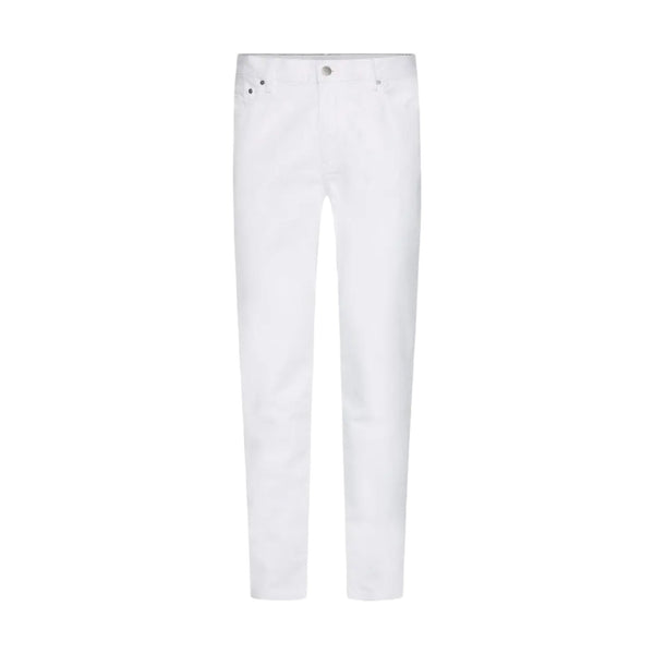 Jeans Uomo Calvin Klein - Regular Cropped - Bianco