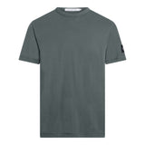 T-shirt Uomo Calvin Klein - Badge Regular Tee - Grigio