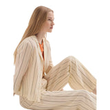 Pantaloni Donna nice things - Pantalone - Beige