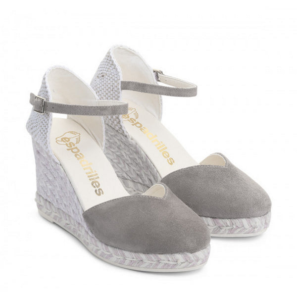 Sandali Donna ESPADRILLES - Cloe Silk Bromo - Fango