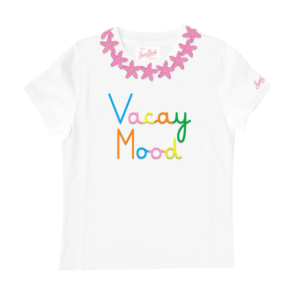 T-shirt Bambina Mc2 Saint Barth - Elly Cotton T-Shirt - Multicolore